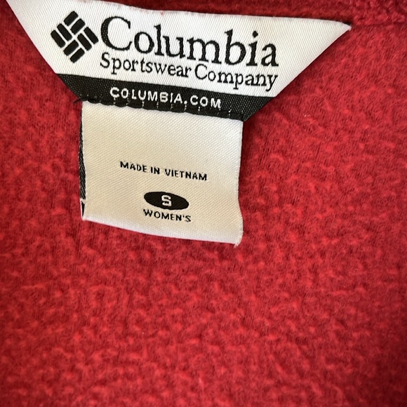 Women's Columbia zip up fleece jacket - Picture 7 of 8